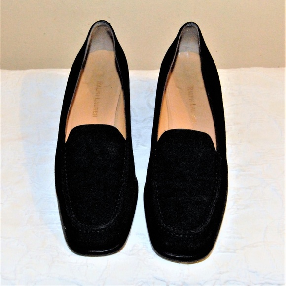Ralph Lauren Shoes - Ralph Lauren Black Suede Loafers